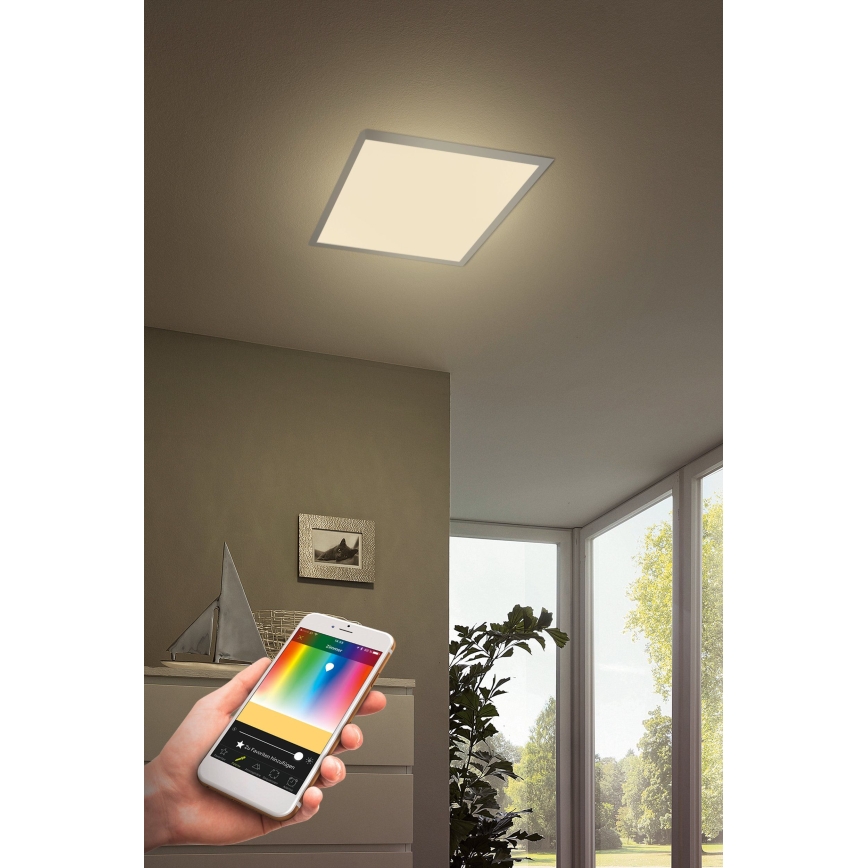 Eglo 33204 - LED RGBW Stmívatelné svítidlo SALOBRENA-C LED/34W/230V 2700-6500K + dálkové ovládání