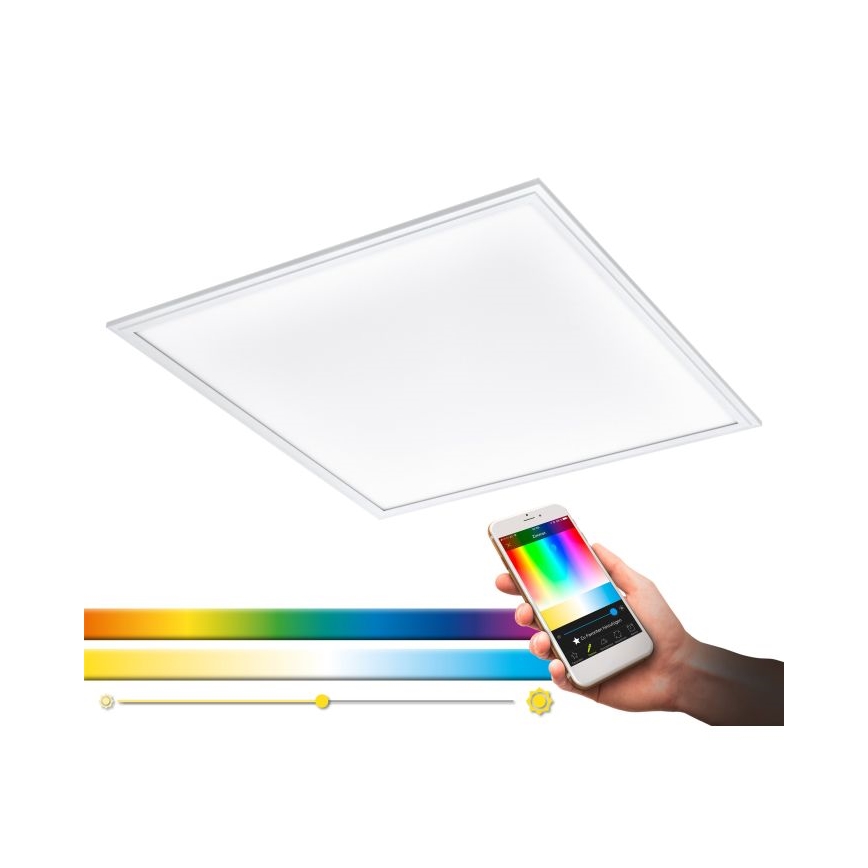 Eglo 33204 - LED RGBW Stmívatelné svítidlo SALOBRENA-C LED/34W/230V 2700-6500K + dálkové ovládání