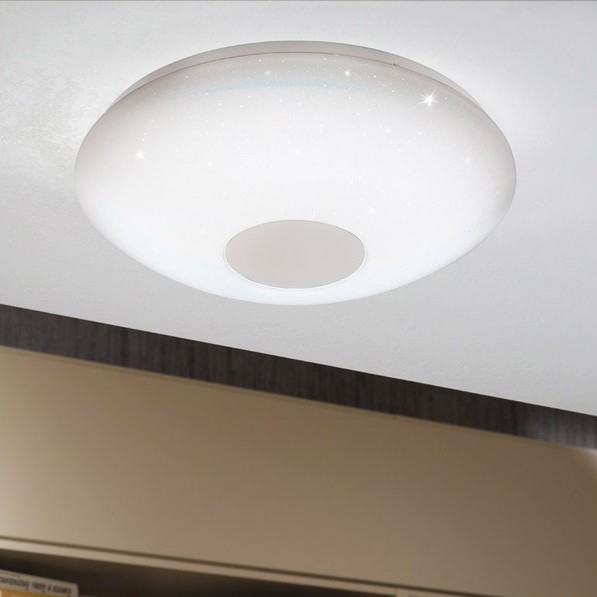 Eglo 33218 - LED RGBW Stmívatelné stropní svítidlo VOLTAGO-C LED/17W/230V 2700-6500K pr. 38 cm