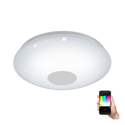 Eglo 33218 - LED RGBW Stmívatelné stropní svítidlo VOLTAGO-C LED/17W/230V 2700-6500K pr. 38 cm