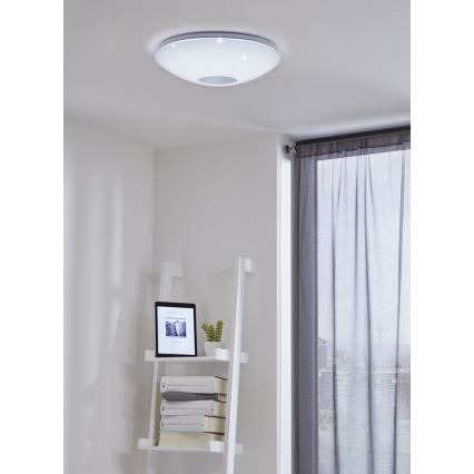 Eglo 33218 - LED RGBW Stmívatelné stropní svítidlo VOLTAGO-C LED/17W/230V 2700-6500K pr. 38 cm
