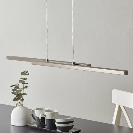 Eglo 33232 - LED RGBW Stmívatelný lustr na lanku FRAIOLI-C 2xLED/17W/230V matný chrom