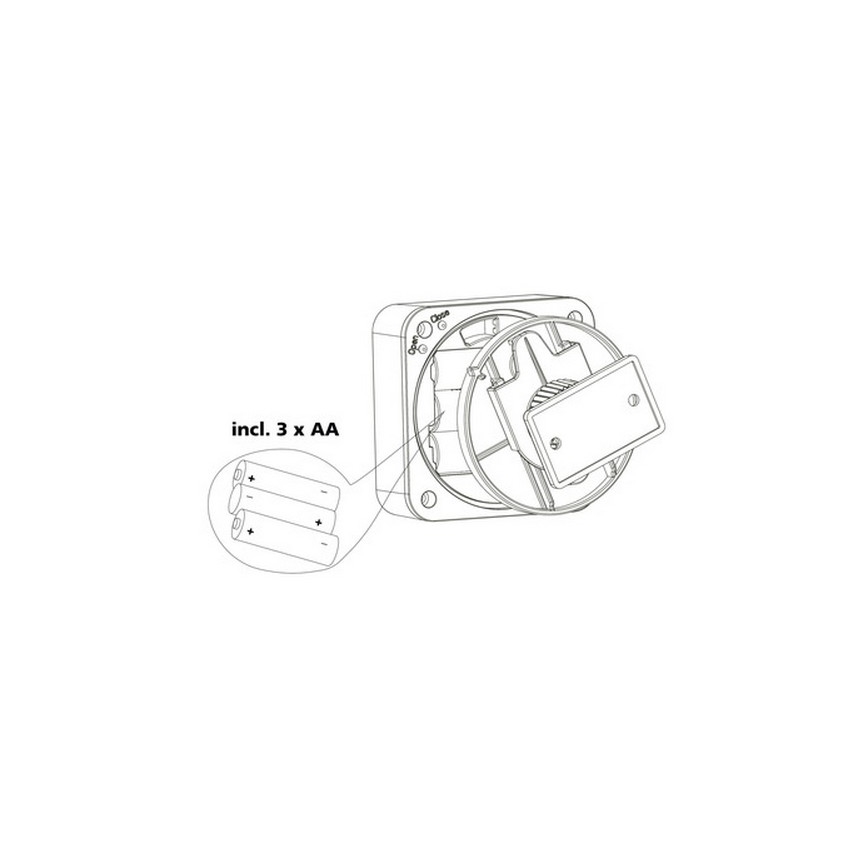 Eglo 33236 - Venkovní pohybový senzor CONNECT SENSOR 12 m bílý IP44