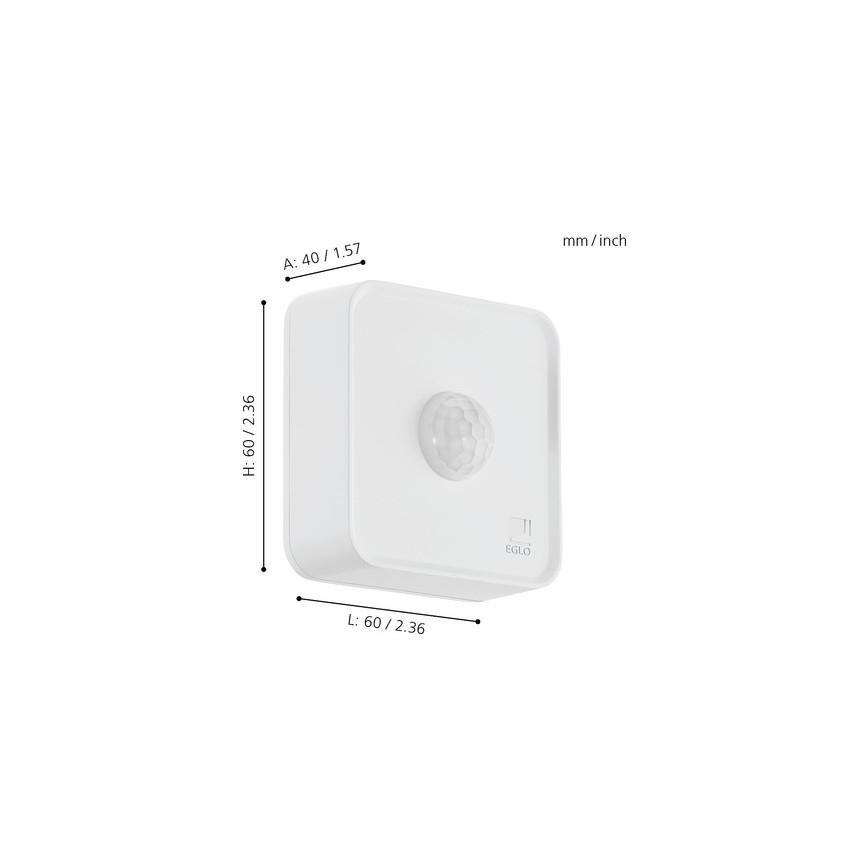 Eglo 33236 - Venkovní pohybový senzor CONNECT SENSOR 12 m bílý IP44