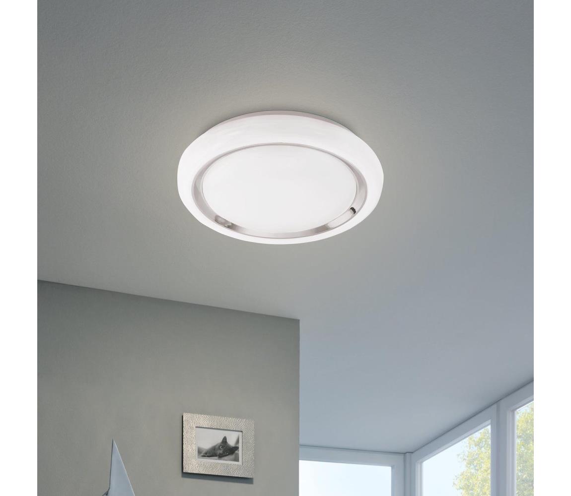 Eglo 33254-LED RGBW Stmívatelné stropní svítidlo CAPASSO-C LED/17W/230V pr.34cm 33254 Bílá