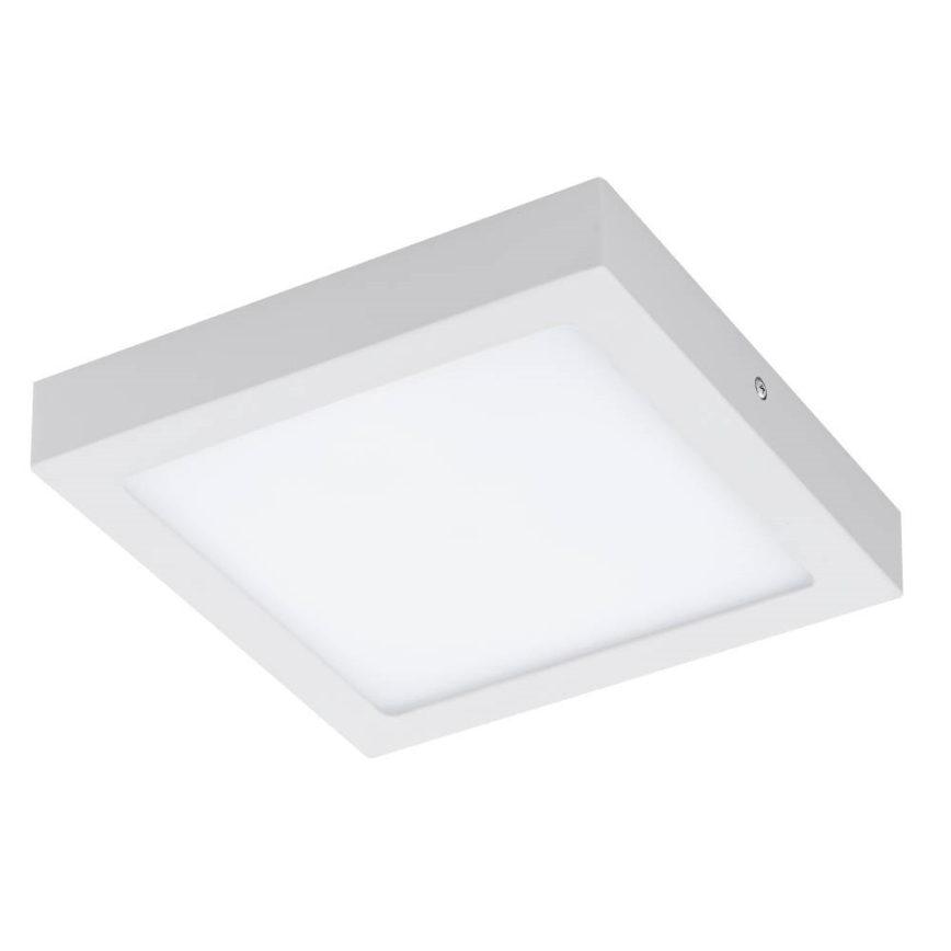 Eglo 33316 - LED RGBW Stmívatelné stropní svítidlo FUEVA-C LED/15,6W/230V 2700-6500K 22,5x22,5 cm bílá