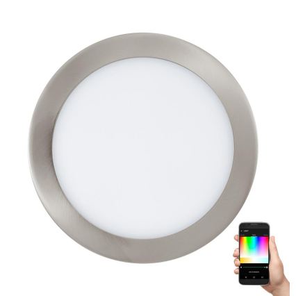 Eglo 33317 - LED RGBW Stmívatelné podhledové svítidlo FUEVA-C LED/15,6W/230V 2700-6500K pr. 22,5 cm