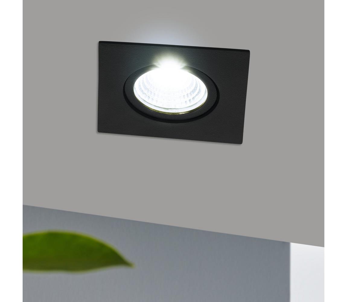 Eglo Eglo 33394 - LED Stmívatelné podhledové svítidlo SALICETO LED/6W/230V černá 