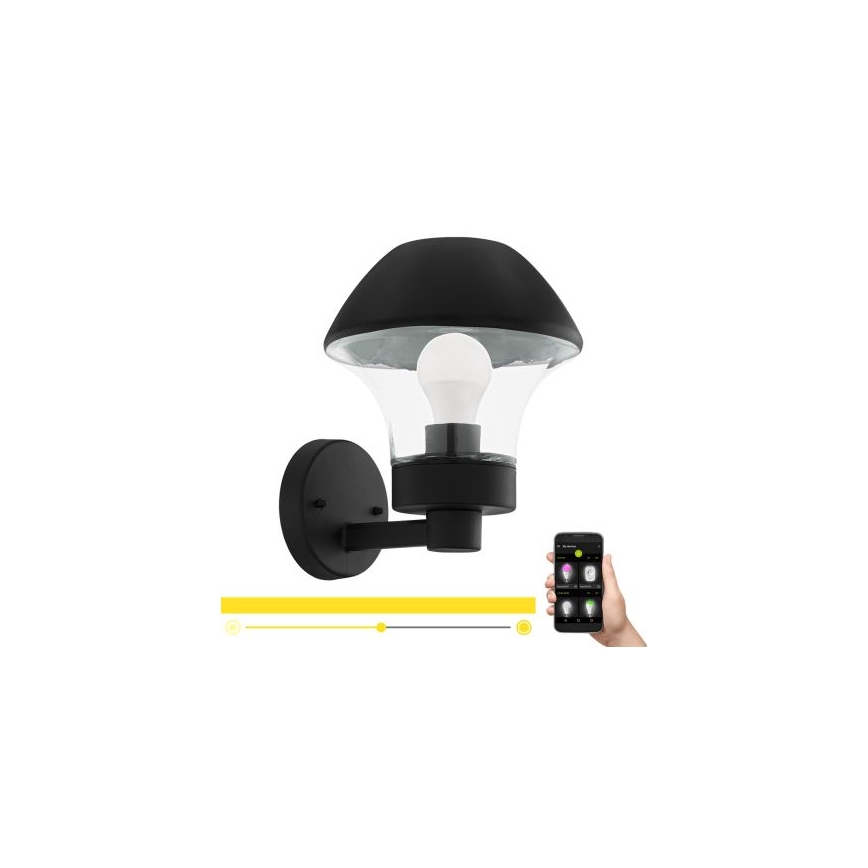 Eglo 33567 - LED Stmívatelné venkovní nástěnné svítidlo VERLUCCA-C 1xE27/9W/230V IP44