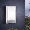 Eglo 33569 - LED Venkovní nástěnné svítidlo VERRES-C 1xE27/9W/230V IP44 matný chrom