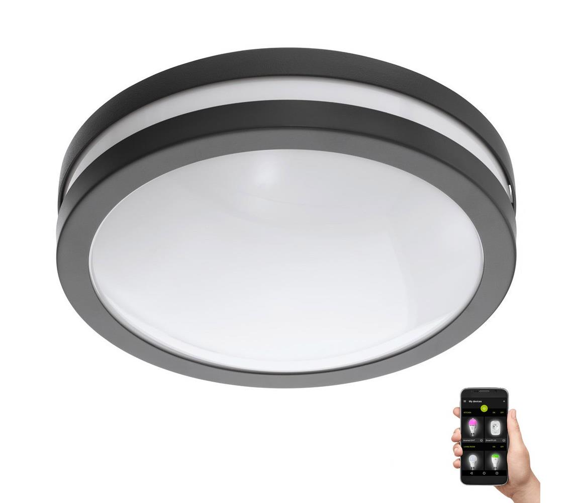 Eglo Eglo 33571 -LED Stmívatelné koupelnové svítidlo LOCANA-C LED/14W/230V IP44 černá 