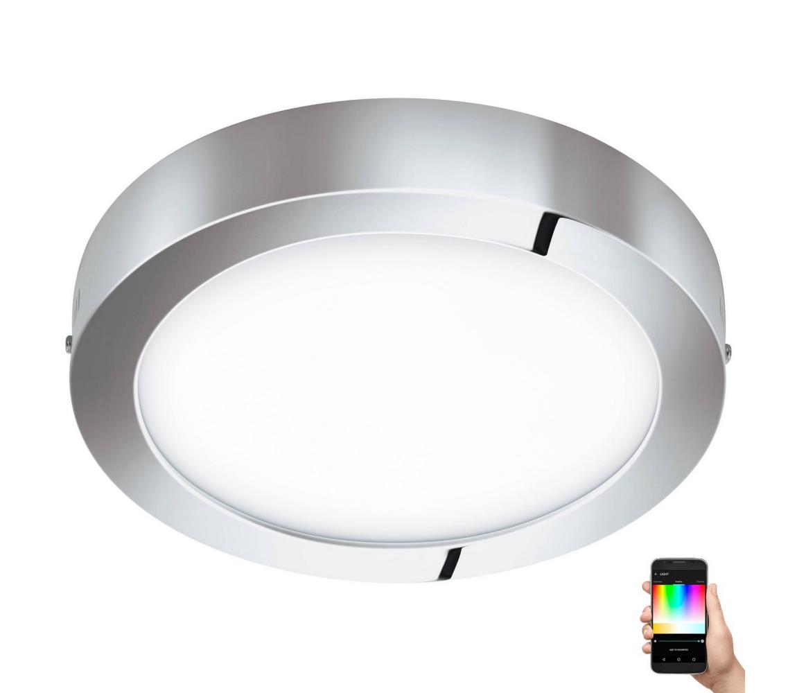 Eglo Eglo 33667-LED RGBW Stmívatelné koupelnové svítidlo FUEVA-C 21W/230V pr. 30cm 