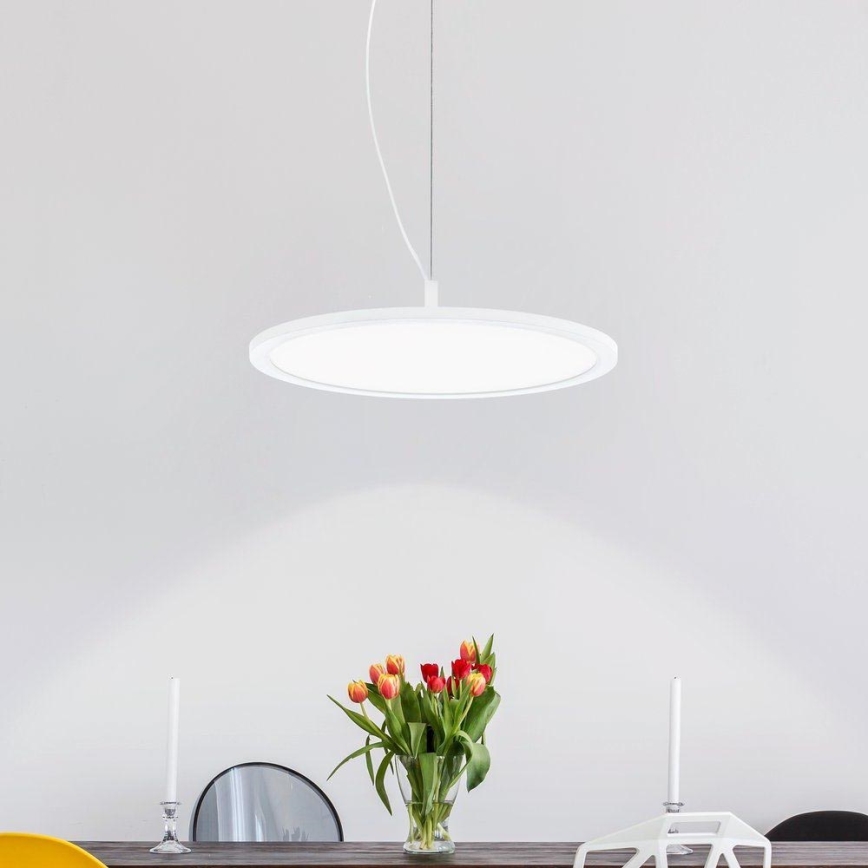 Eglo 33675 - LED RGBW Stmívatelný lustr na lanku CERIGNOLA-C LED/21W/230V 2700-6500K + dálkové ovládání