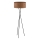 Eglo 33705 - Stojací lampa CANNAFESCA 1xE27/60W/230V hnědá/černá