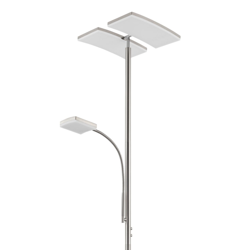 Eglo 33819 - LED Stmívatelná dotyková stojací lampa SOLANO LED/30W/230V + LED/4W