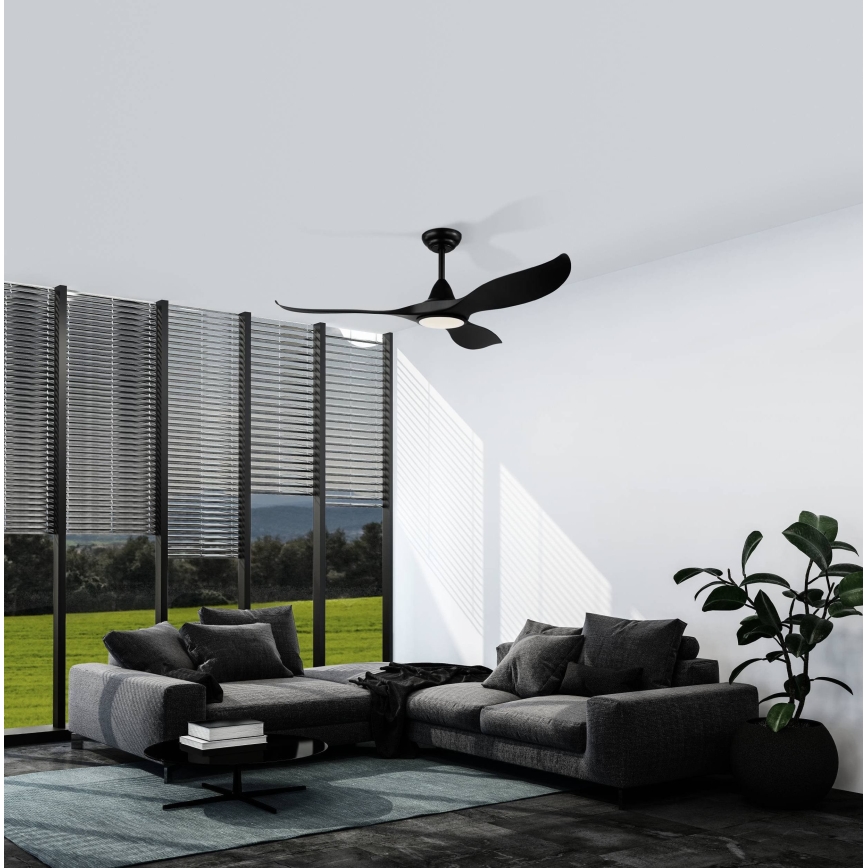 Eglo - LED Stropní ventilátor LED/15W/230V + dálkové ovládání