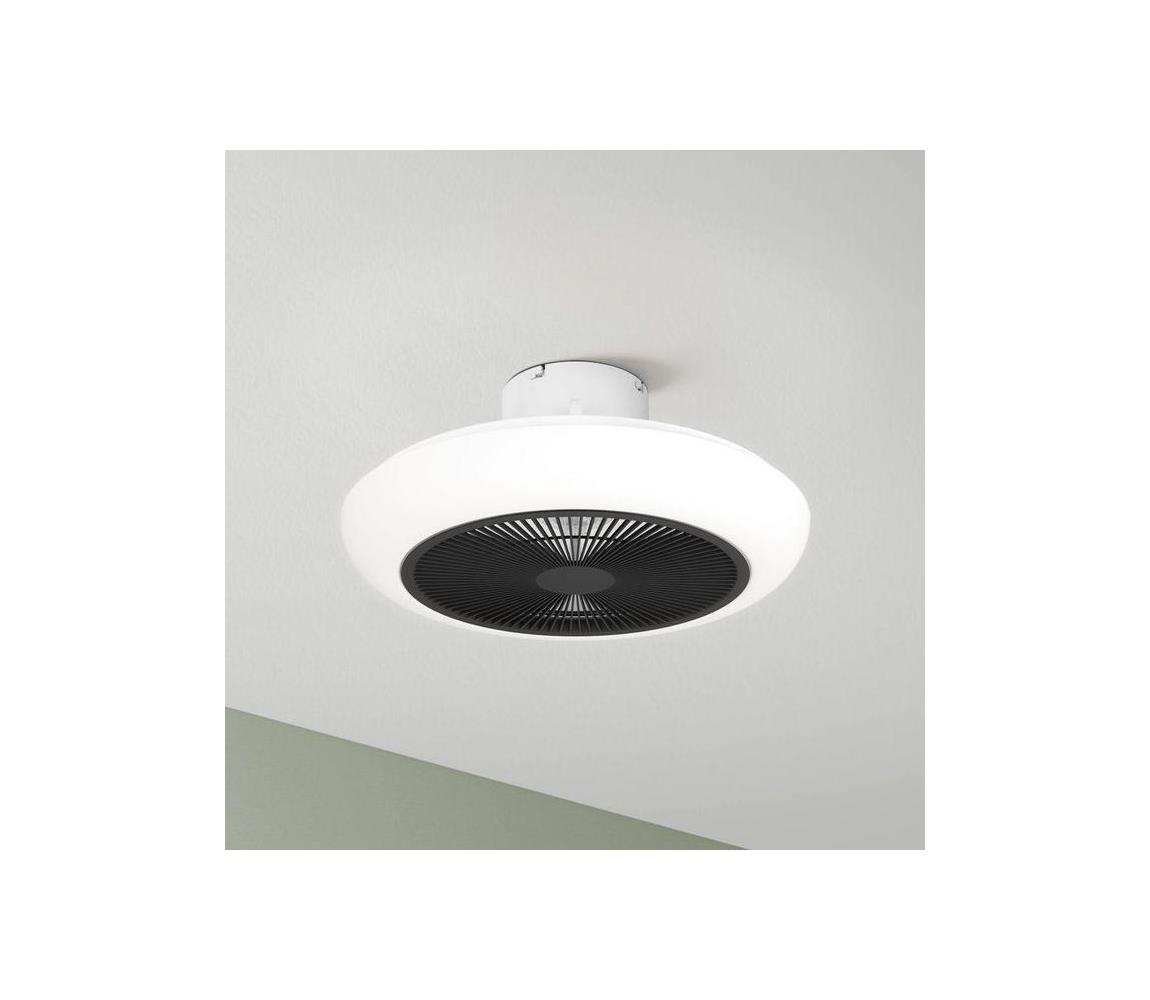 Eglo Eglo 35094 -LED Stmívatelný stropní ventilátor SAYULITA 25,5W/230V bílá/černá+DO EG35094
