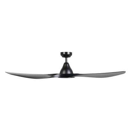 Eglo - LED Stropní ventilátor LED/20W/230V 3000/4000/5000K pr. 132 cm černá + dálkové ovládání