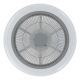 Eglo - LED Stmívatelný stropní ventilátor LED/25,5W/230V šedá + dálkové ovládání