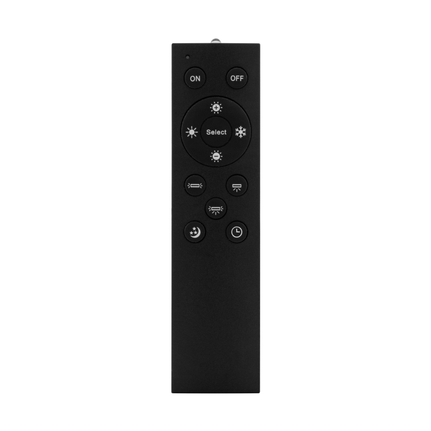 Eglo - LED Stmívatelné stropní svítidlo LED/29,4W/230V 2700-6500K černá + dálkové ovládání