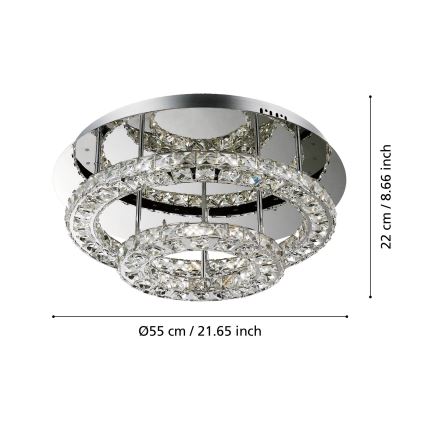 Eglo - LED Stropní svítidlo LED/30,5W/230V