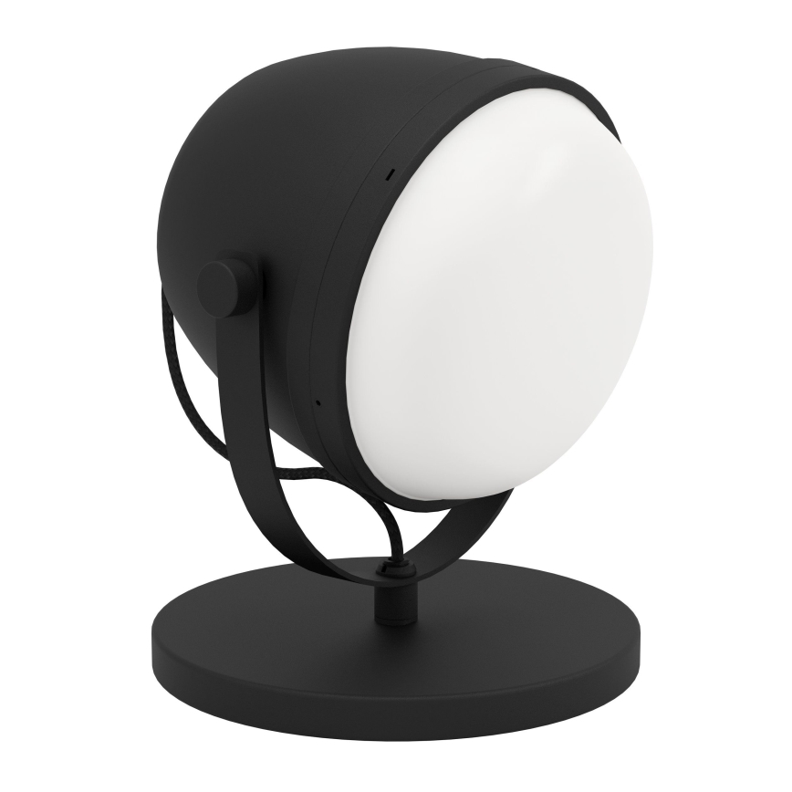 Eglo - Stolní lampa 1xE27/28W/230V černá
