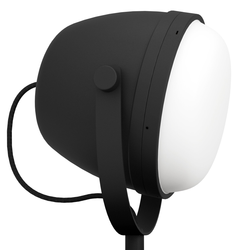 Eglo - Stolní lampa 1xE27/28W/230V černá