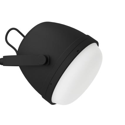 Eglo - Stojací lampa 2xE27/28W/230V černá