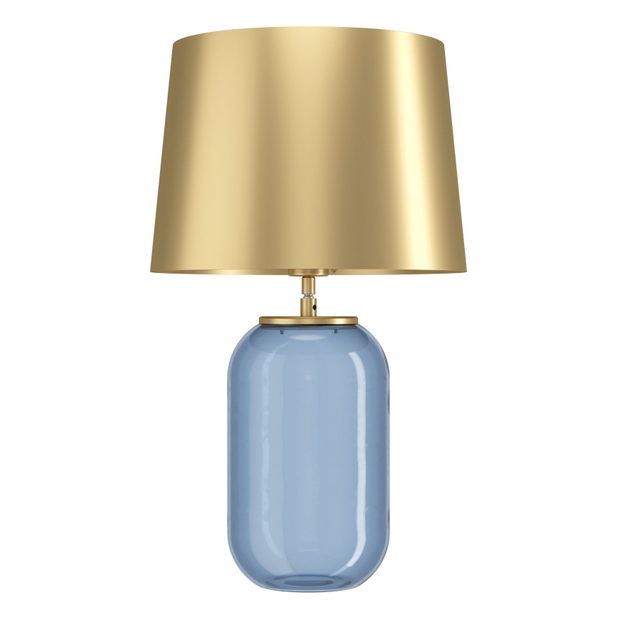 Eglo - Stolní lampa 1xE27/40W/230V zlatá/modrá