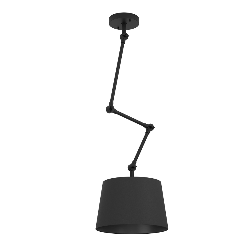 Eglo - Lustr na tyči 1xE27/40W/230V černá