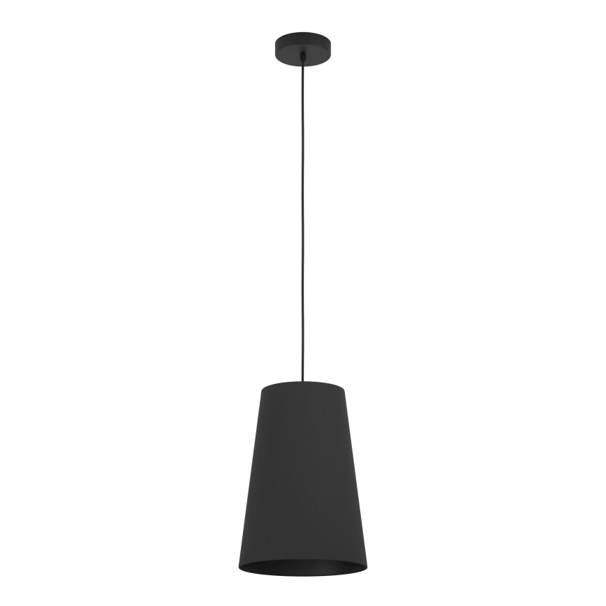 Eglo - Lustr na lanku 1xE27/40W/230V černá
