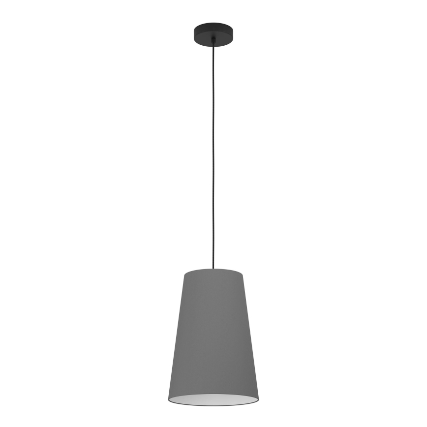 Eglo - Lustr na lanku 1xE27/40W/230V šedá
