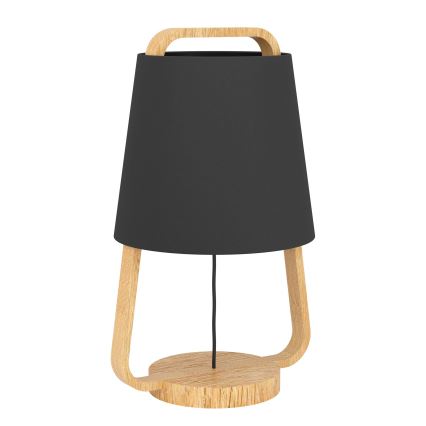 Eglo - Stolní lampa 1xE27/40W/230V černá