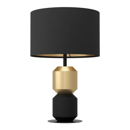 Eglo - Stolní lampa 1xE27/40W/230V černá/zlatá