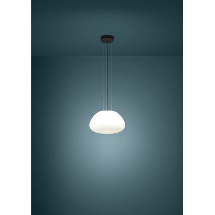 Eglo - Lustr na lanku 1xE27/40W/230V černá