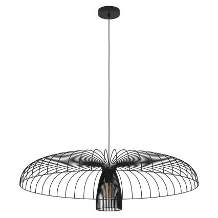 Eglo - Lustr na lanku 1xE27/60W/230V pr. 98,5 cm černá