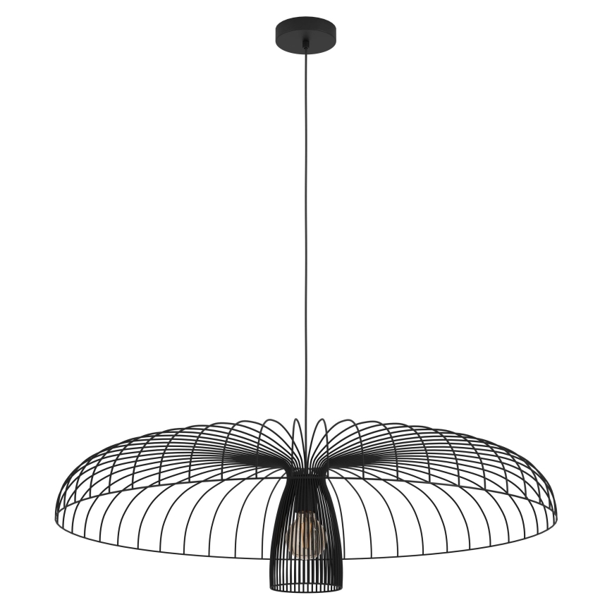Eglo - Lustr na lanku 1xE27/60W/230V pr. 98,5 cm černá