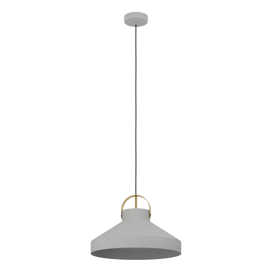 Eglo - Lustr na lanku 1xE27/40W/230V šedá
