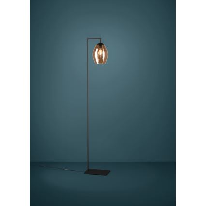 Eglo - Stojací lampa 1xE27/40W/230V hnědá