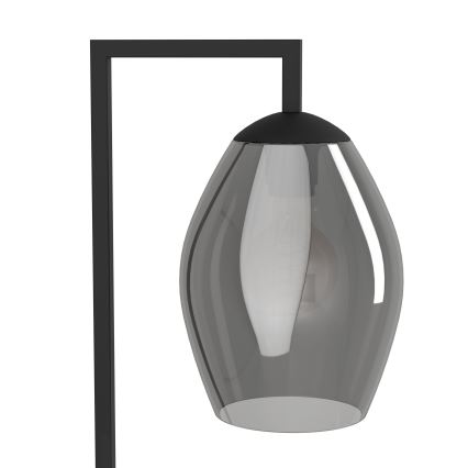 Eglo - Stojací lampa 1xE27/40W/230V kouřová