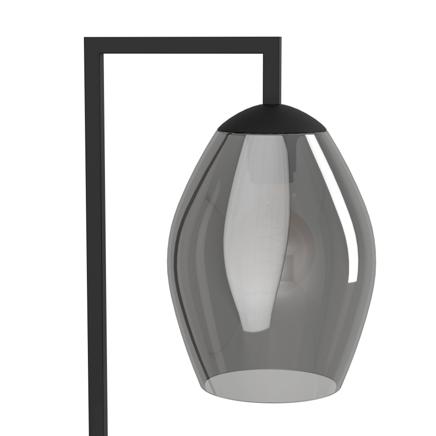 Eglo - Stojací lampa 1xE27/40W/230V kouřová