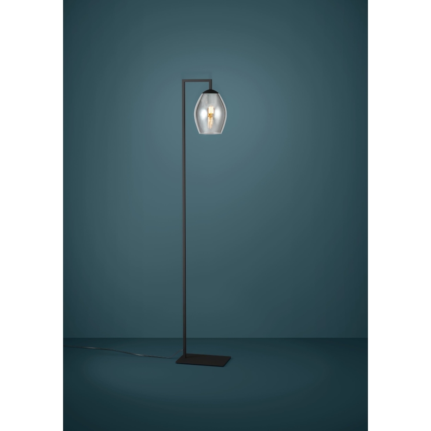 Eglo - Stojací lampa 1xE27/40W/230V kouřová