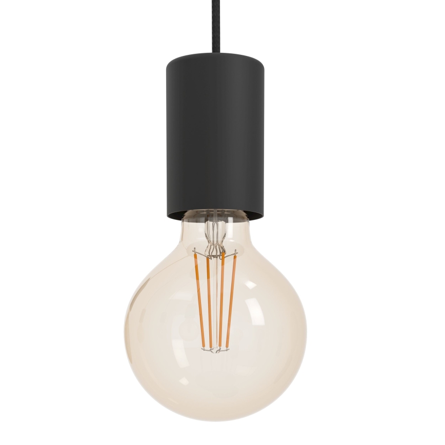 Eglo - Lustr na lanku 5xE27/40W/230V černá