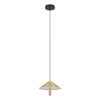 Eglo - LED Lustr na lanku LED/12W/230V 3000K zlatá