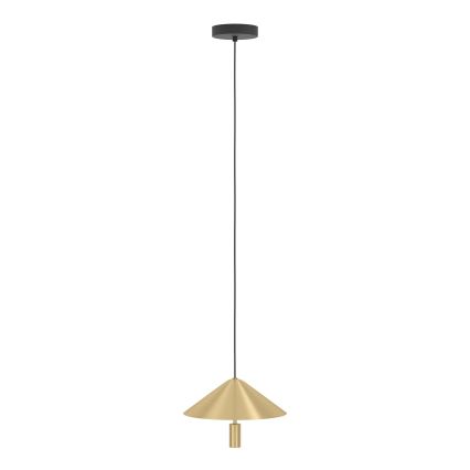 Eglo - LED Lustr na lanku LED/12W/230V 3000K zlatá