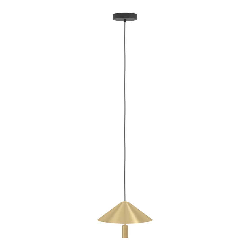 Eglo - LED Lustr na lanku LED/12W/230V 3000K zlatá