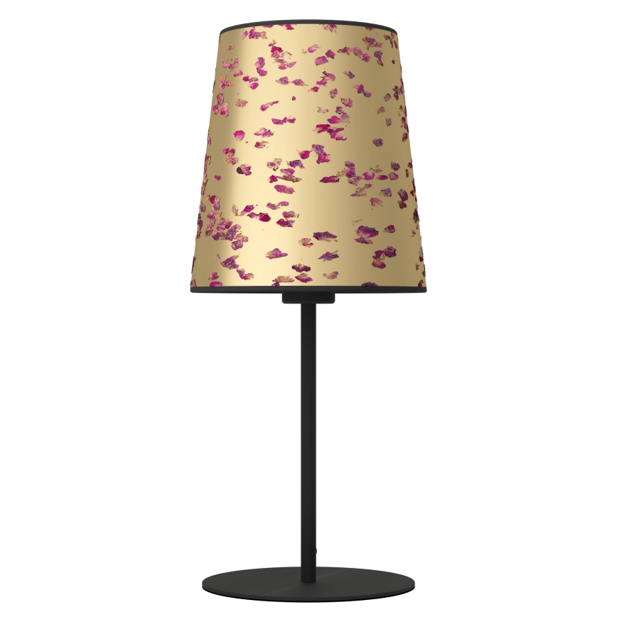 Eglo - Stolní lampa 1xE27/25W/230V zlatá/růžová