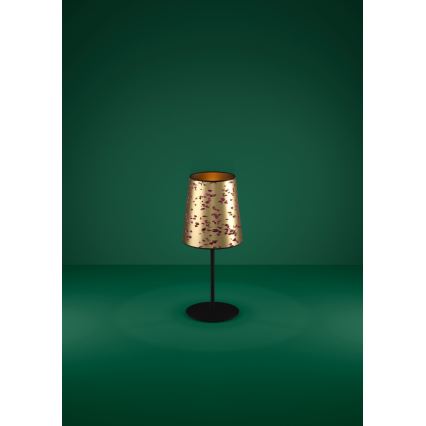 Eglo - Stolní lampa 1xE27/25W/230V zlatá/růžová