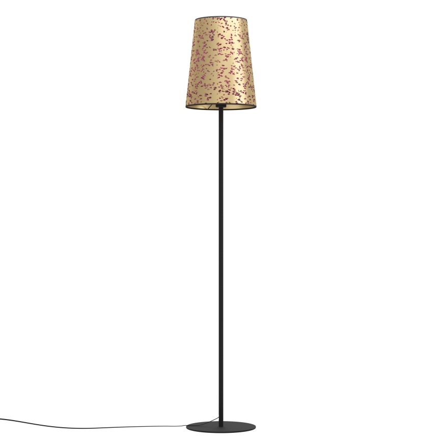 Eglo - Stojací lampa 1xE27/25W/230V zlatá/růžová