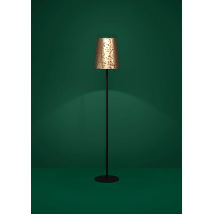 Eglo - Stojací lampa 1xE27/25W/230V zlatá/růžová